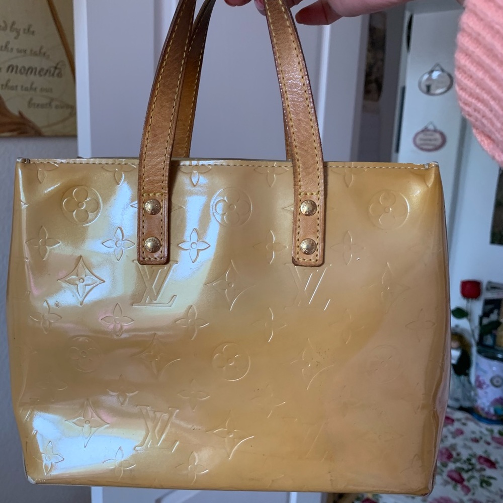 Authentic Louis Vuitton gold small purse